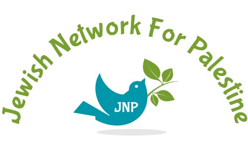 Jewish Network for Palestine with an image of peace dove